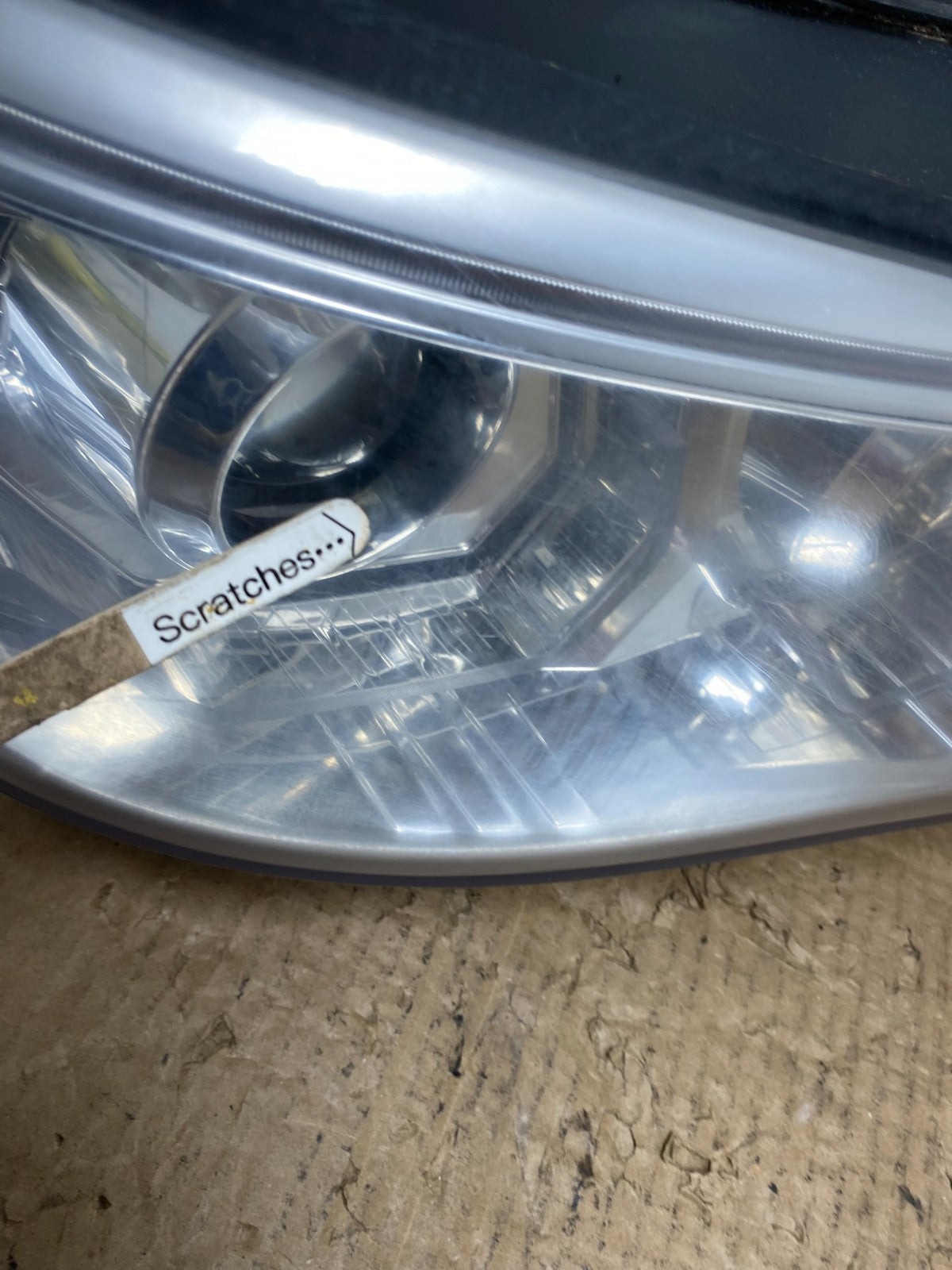 2008 - 2010 Bmw 5 Series 535I 550 Left+Right Set Chrome LED Headlights AC4003 DG3