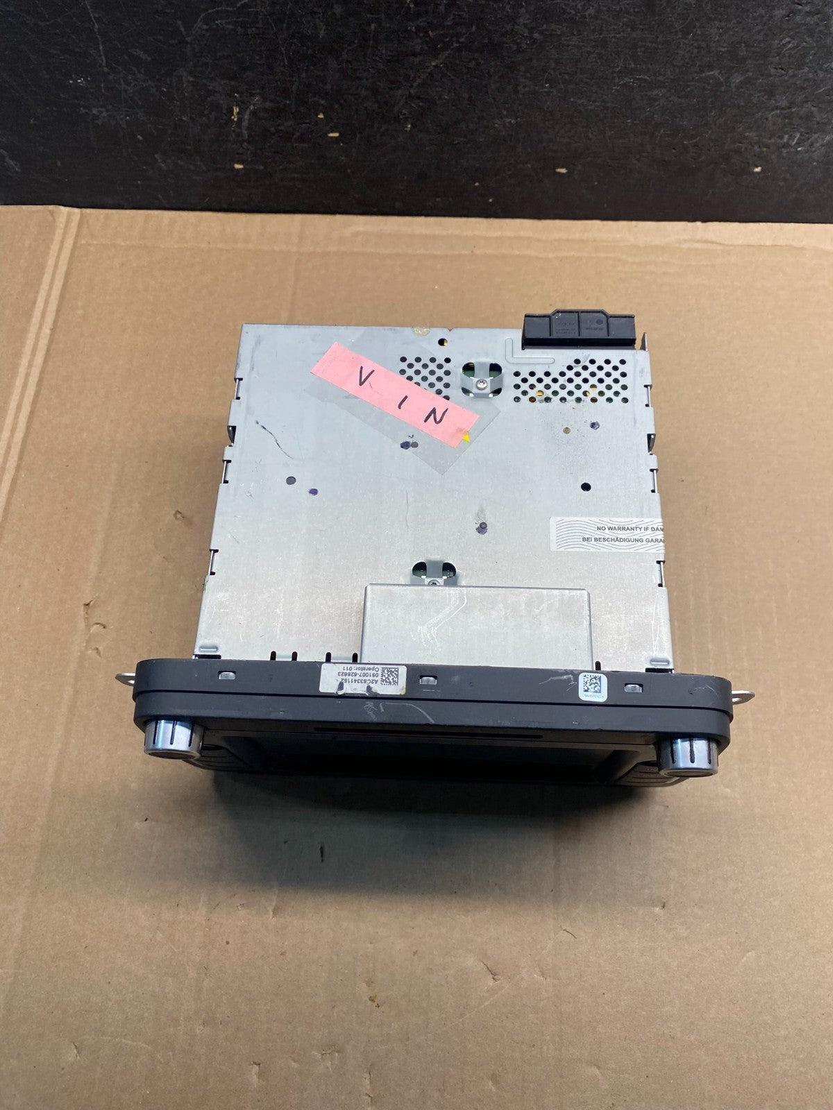 2009 to 2012 Volkswagen Golf GTI Radio CD Player Screen AM/FM ae7916 DG4