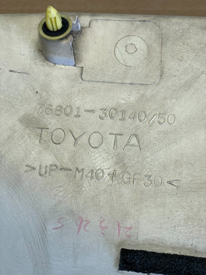 2007-2011 Lexus GS350 Trunk License Plate Trim Panel Cover 76801-30140 AB2941 DG9