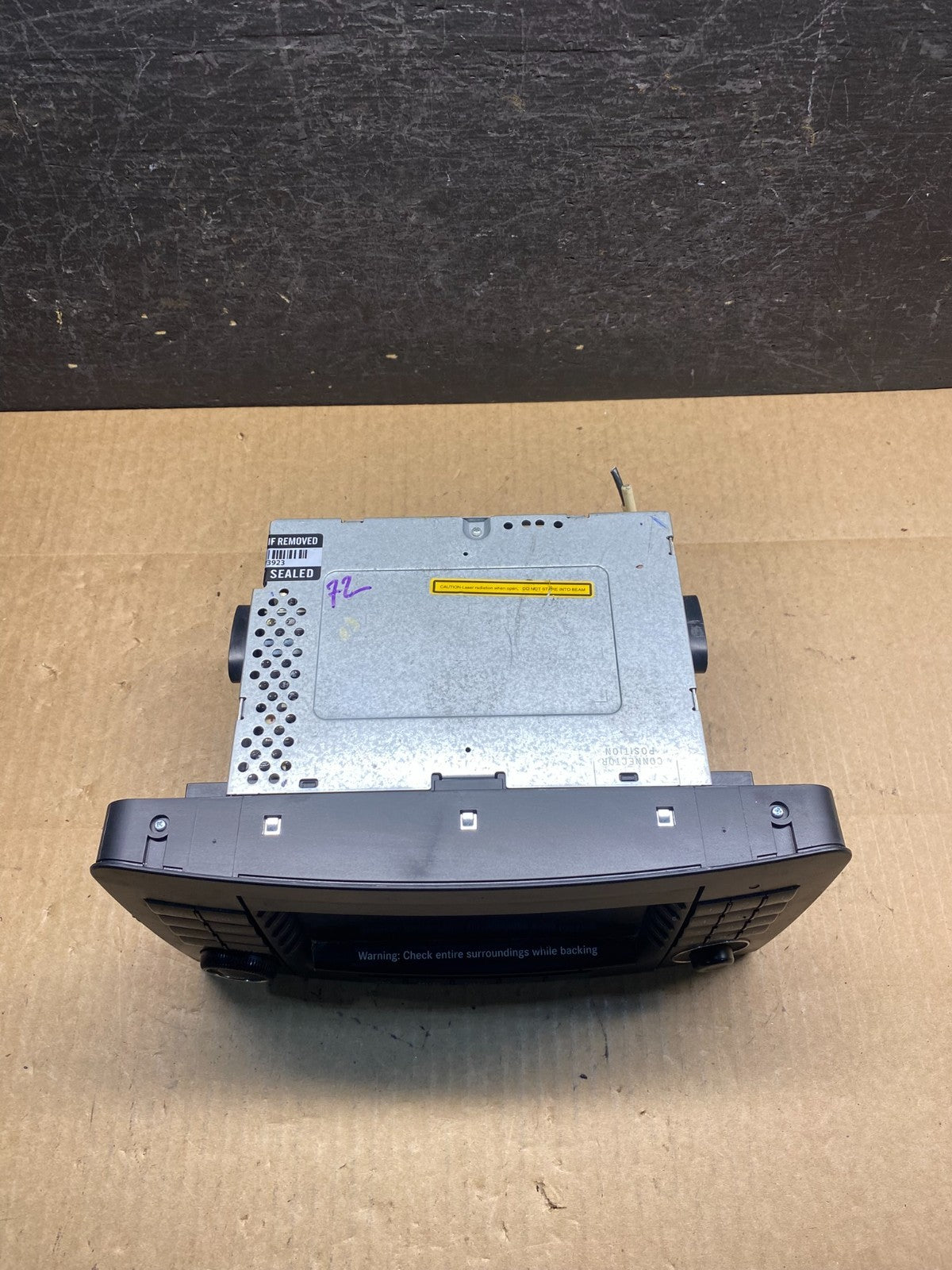 2006 2007 2008 Mercedes ML350 GL450 Radio Navigation Screen Display AG7323 DG3
