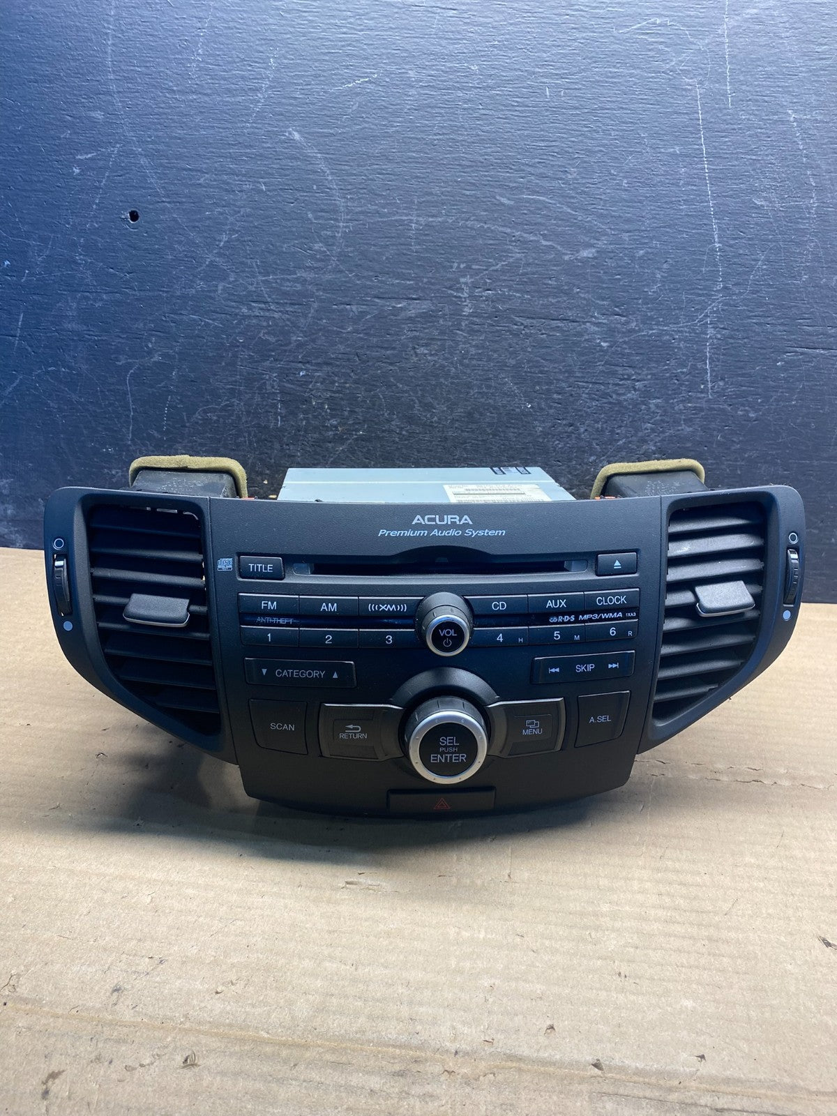 2009 to 2010 Acura TSX AM/FM CD Player Radio Audio System Air Vent AF3975 DW0