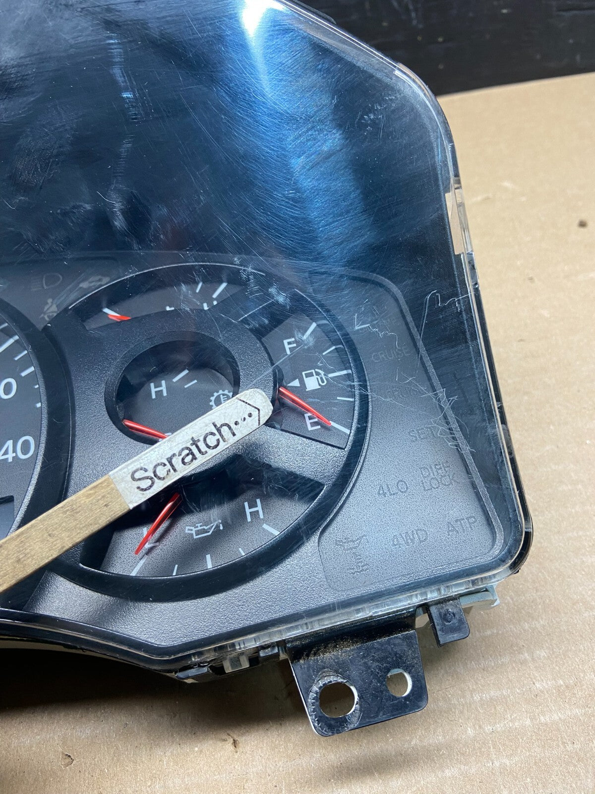 2007  Nissan Armada Speedometer Cluster Gauge L1925 DG1