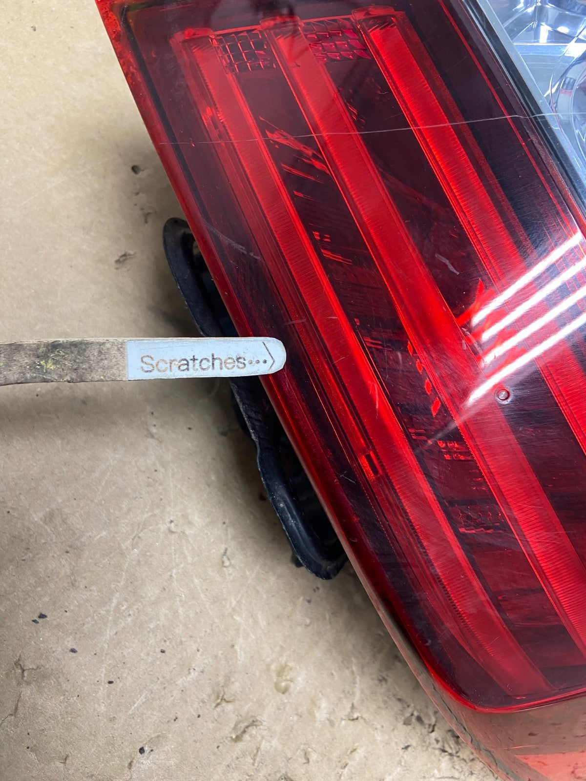 2016 to 2017 Honda Accord Right Passenger Side Tail Light af8408 DG3