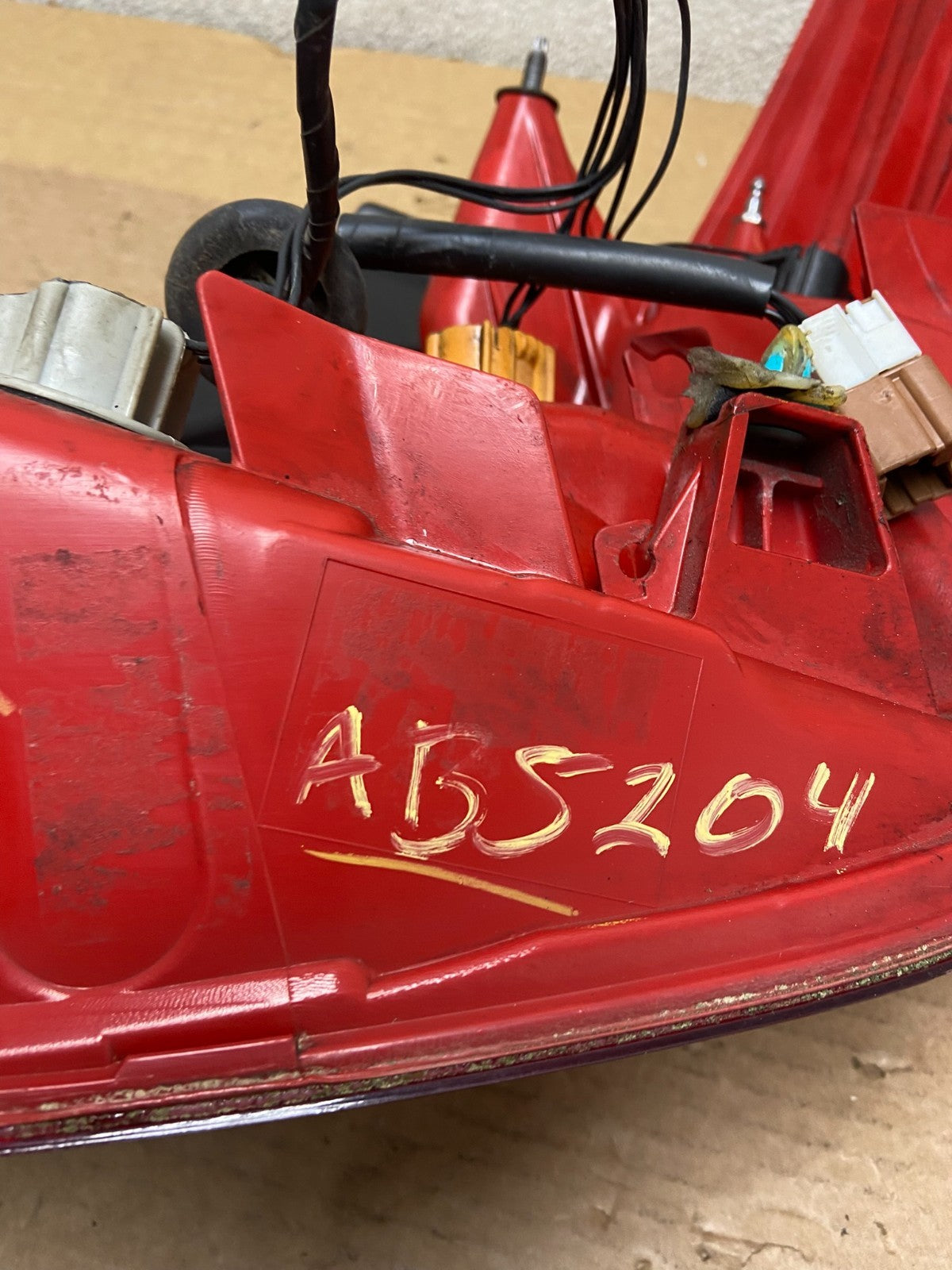 2007 - 2012 Nissan Versa Hatchback Left Driver Side Lh Tail Light Oem AB5204 LK7