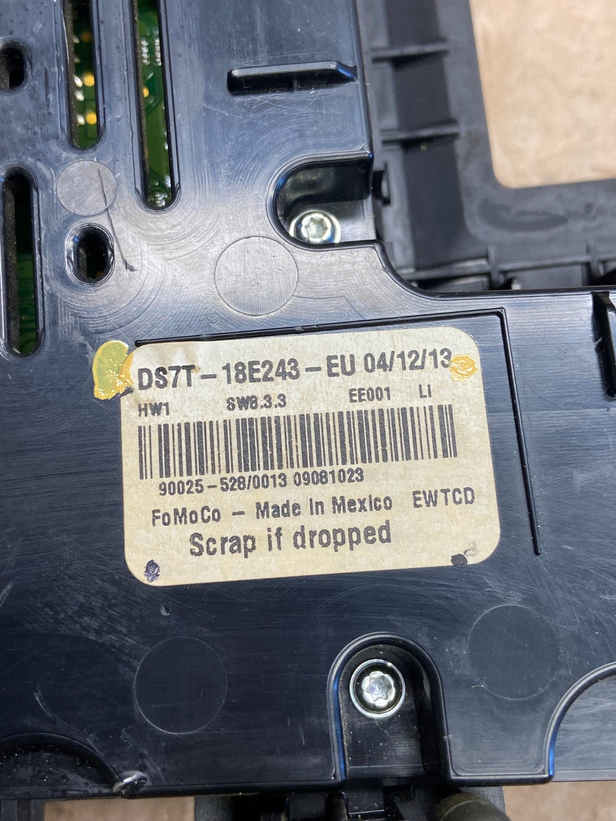 2013 - 2016 Ford Fusion Radio Climate Control A/C Control ah5636 DG4