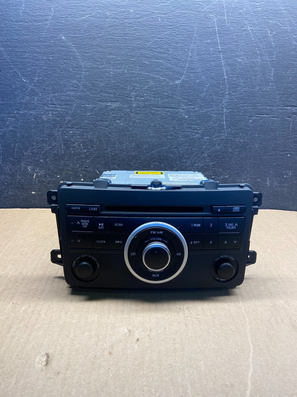 2010 2012 Mazda CX9 CX-9 Radio Stereo CD MP3 Player Screen Display AF9382 DG0