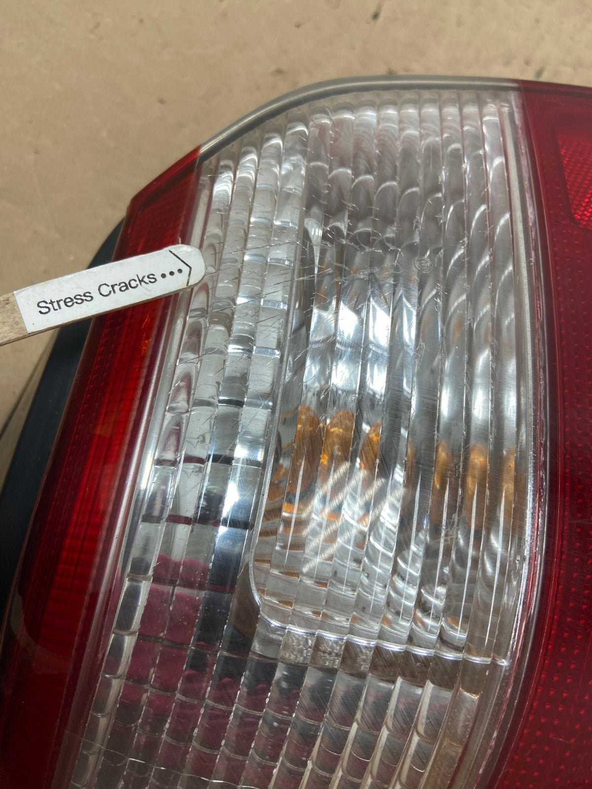 2001 2002 Subaru Forester Left Driver LH Side Tail Light AE6553 LK4