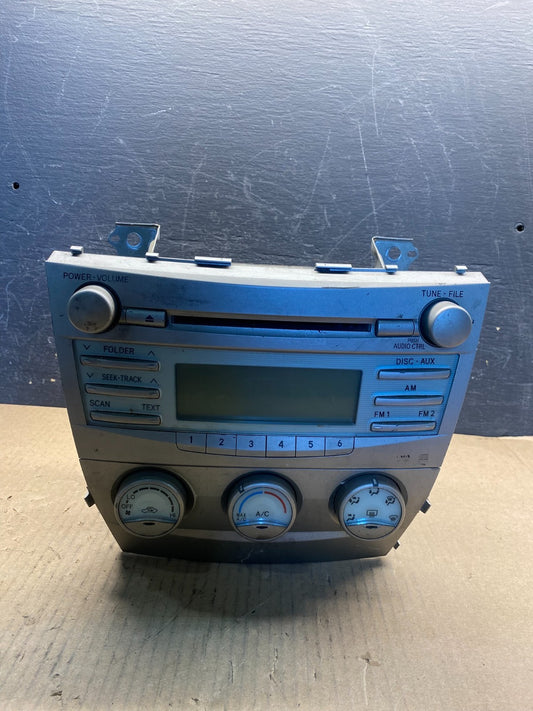2007 to 2009 Toyota Camry Radio CD Player Climate Control Bezel AH1847 DG0