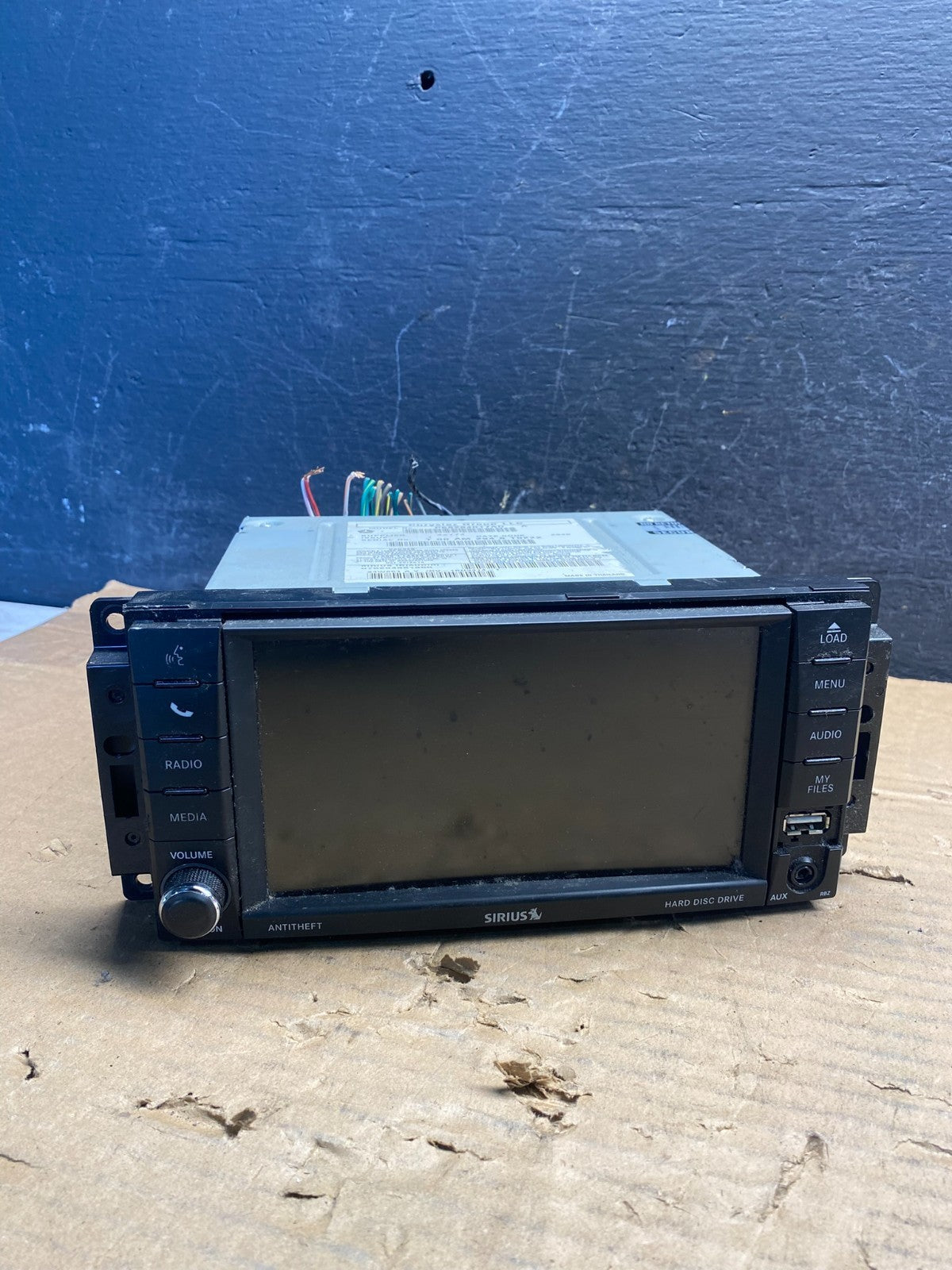 2007-2012 Chrysler Dodge Jeep Ram Radio CD MP3 AUX Receiver AD9636 DG0