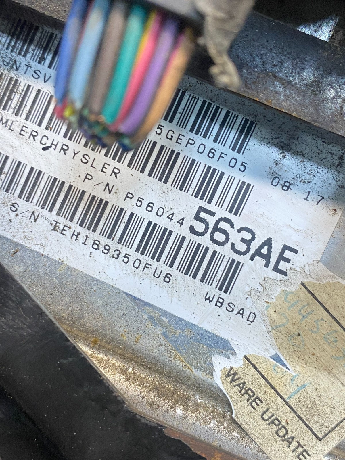 2004 Jeep Grand Cherokee 4.0L ECM ECU Engine Control Computer Module ah4927 DG2