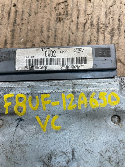 1998 Ford E-Series 5.4L Van Engine Control Computer F8UF-12A650-VC s4708 DG3