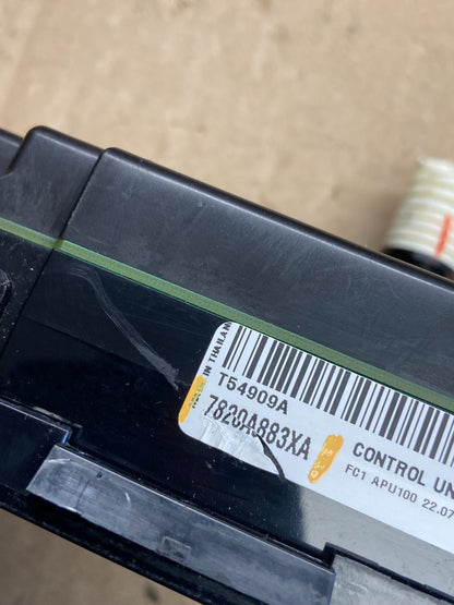 2015 to 2017 Mitsubishi Mirage A/C Heater Climate Control Unit Switch AD7201 DG5