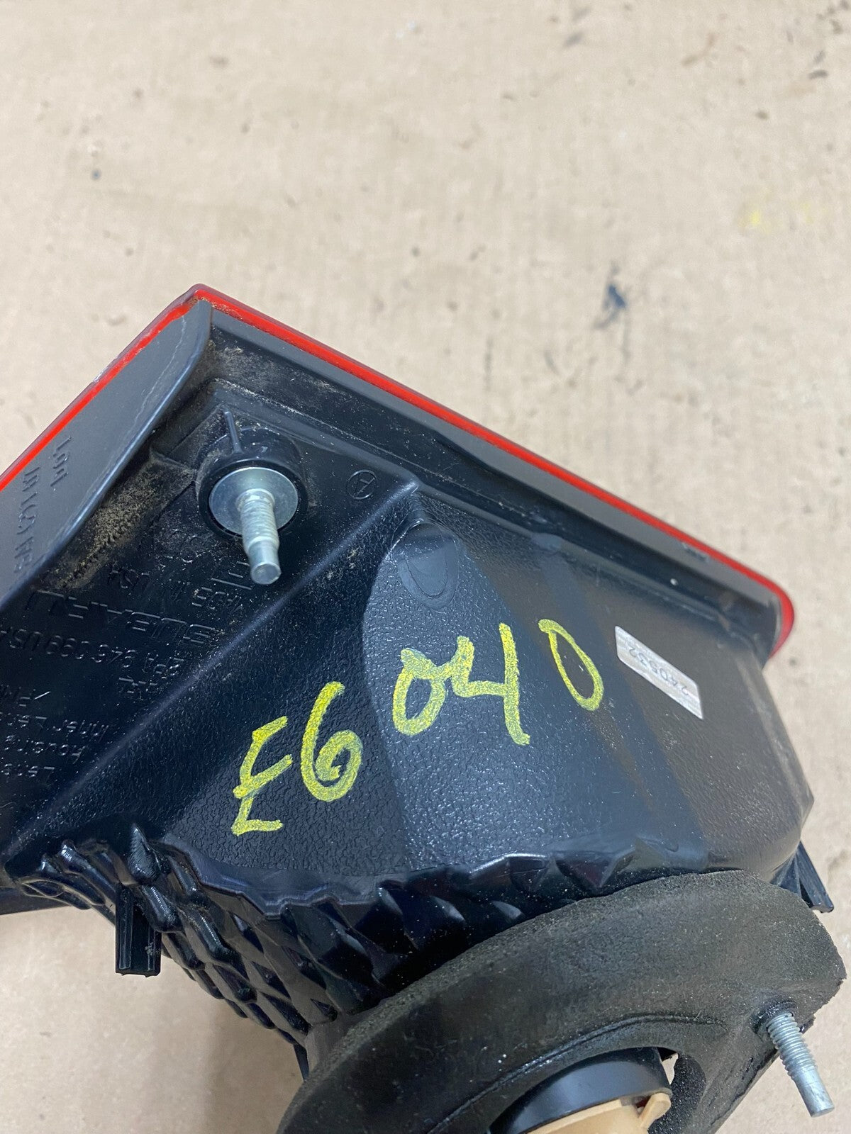 2010-2014 Subaru Legacy Left Driver LH Side Tail Light Inner Oem E60406