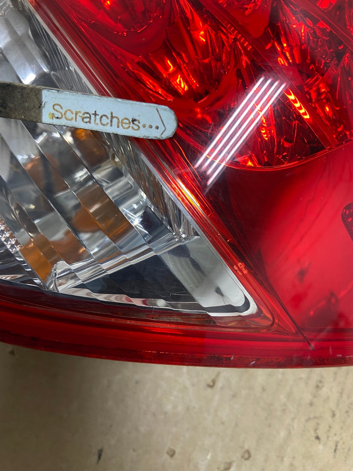 2006 2007 2008 Toyota Rav4 Right Passenger RH Side Tail Light AI3501 LK3