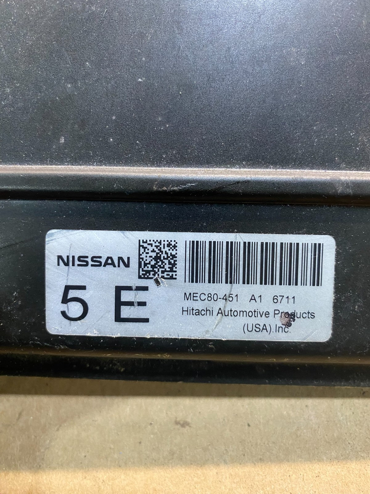 2006 Nissan Pathfinder 4.0L Ecm Ecu Computer Module MEC80-451 A1 AC7970 DG2