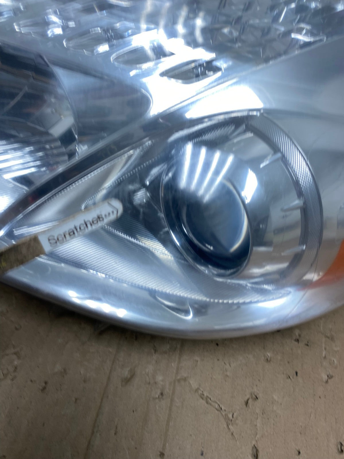 2010 - 2011 Toyota Prius Left Driver LH Blue Halogen Headlight AE9283 LK3