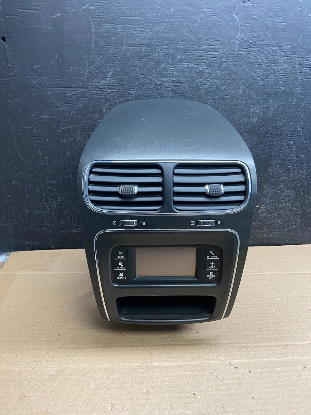 2011-2019 Dodge Journey 4.3 Radio Display Screen Bezel Trim Air Vents ag5147 DG0