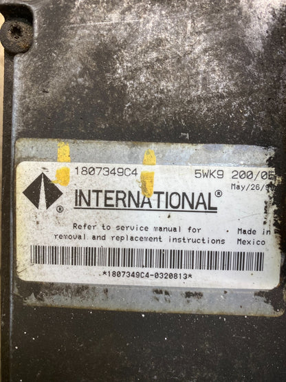 International Navistar Diesel Diesel Engine Computer ECM ECU 1807349c4 AC0821 DG2