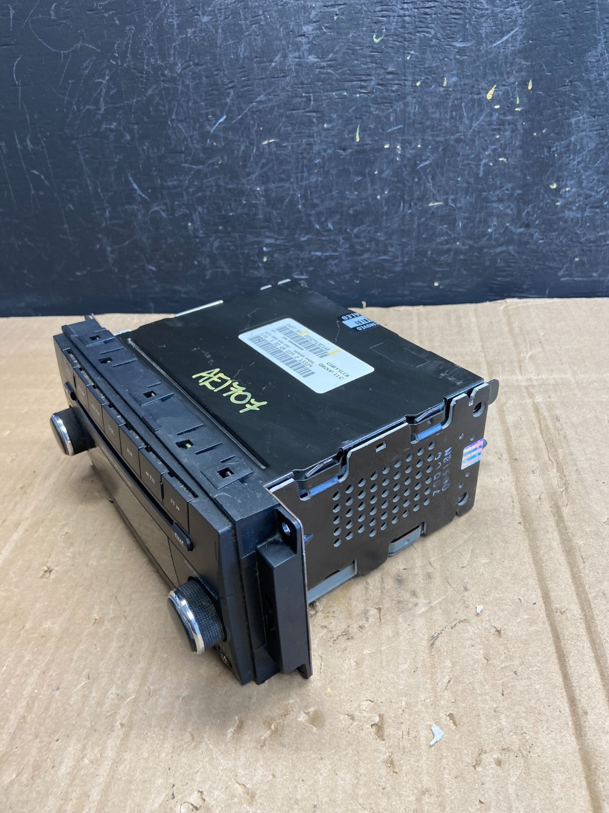 2007-2012 Chrysler Dodge Jeep Ram Radio CD MP3 AUX Receiver AE1707 DG2