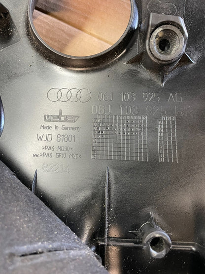 2009 to 2016 Audi A4 Top Lid Engine Cover 2.0L OEM AC2126 DG2