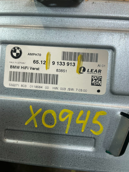 2007-2010 BMW X5 Top HiFi Lear Radio Audio Amplifier Amp OEM X0945 DG5