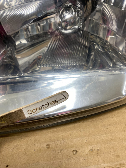 Sedan 2000 2001 Nissan Altima Headlight Left Driver LH AG8920 DW3