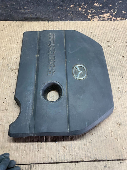 2004 to 2008 Mazda 3 DOHC 16 VALVE Engine Shield Top Cover Oem W9855  DG3
