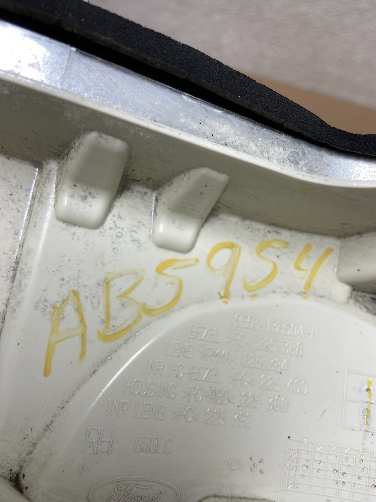 2010 2011 2012 Ford Fusion Right Passenger Side Tail Light Oem AB5954 LK6