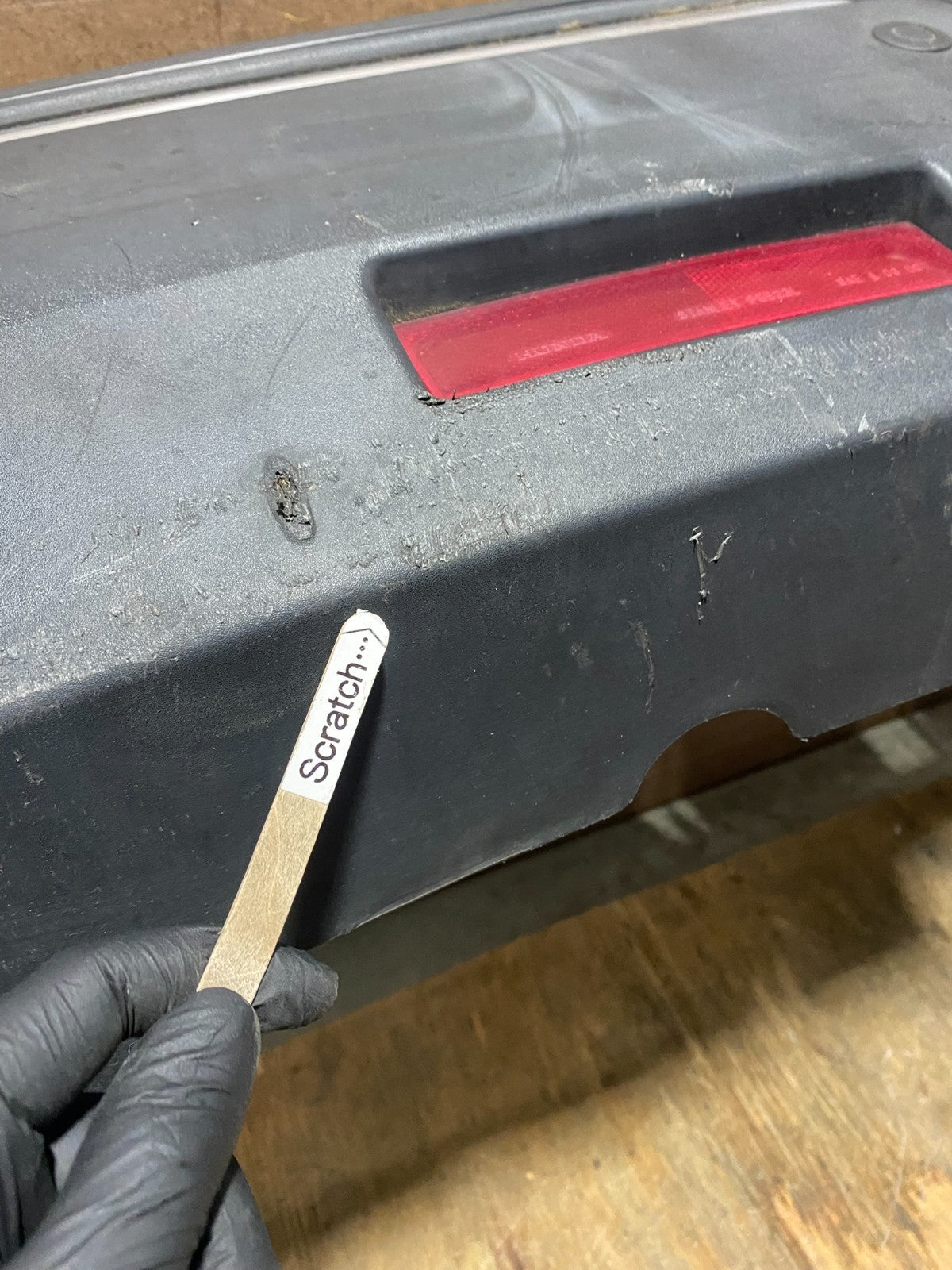 2017 to 2020 Honda Ridgeline Textured Black Rear Bumper Cover AE35595