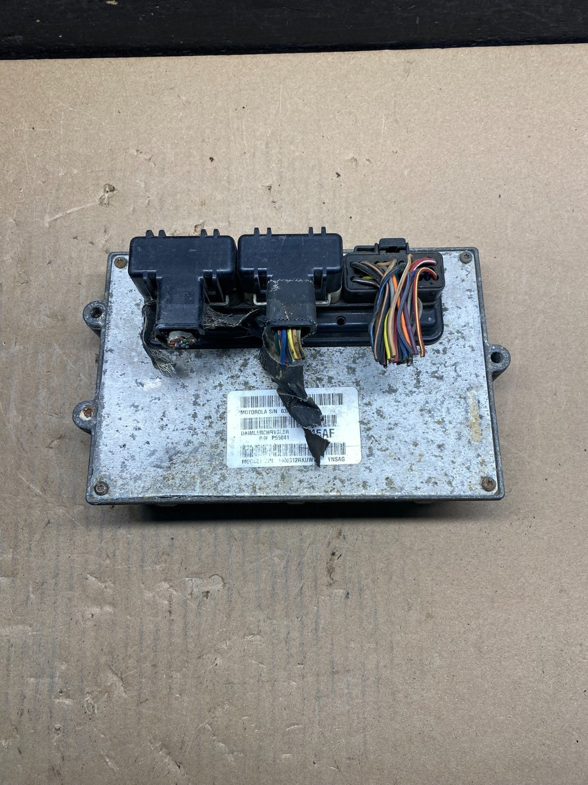 2002 Jeep Wrangler 3.8L Engine Control Module ECU ECM AI7427 DG0