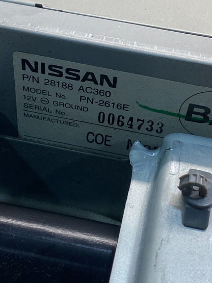2003 - 2004 Infiniti G35 AM/FM Radio Climate Control Panel ae7893 DG6