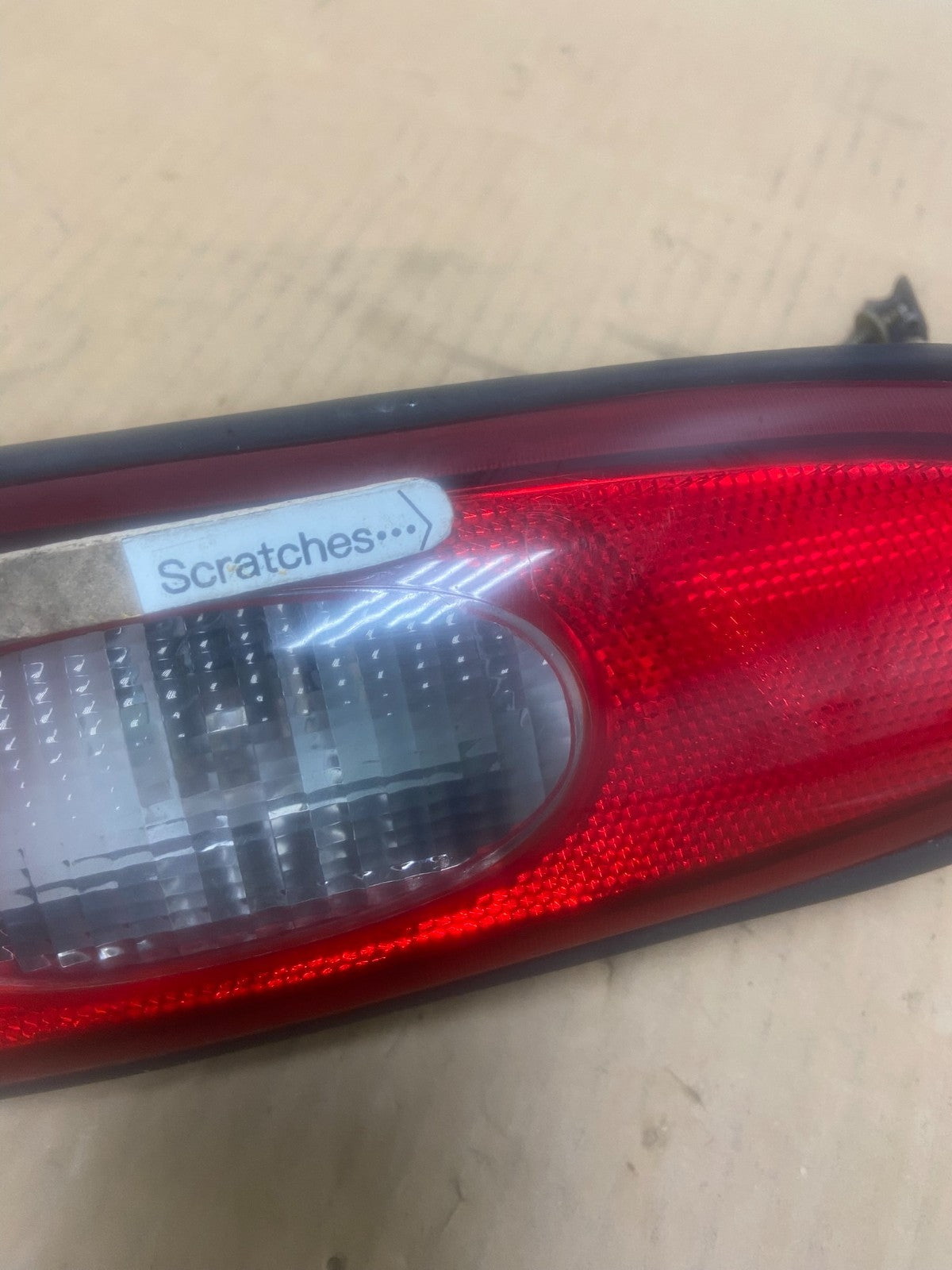 1996 to 1997 Mercury Sable Left Driver LH Side Inner Tail Light AC7565 DG3