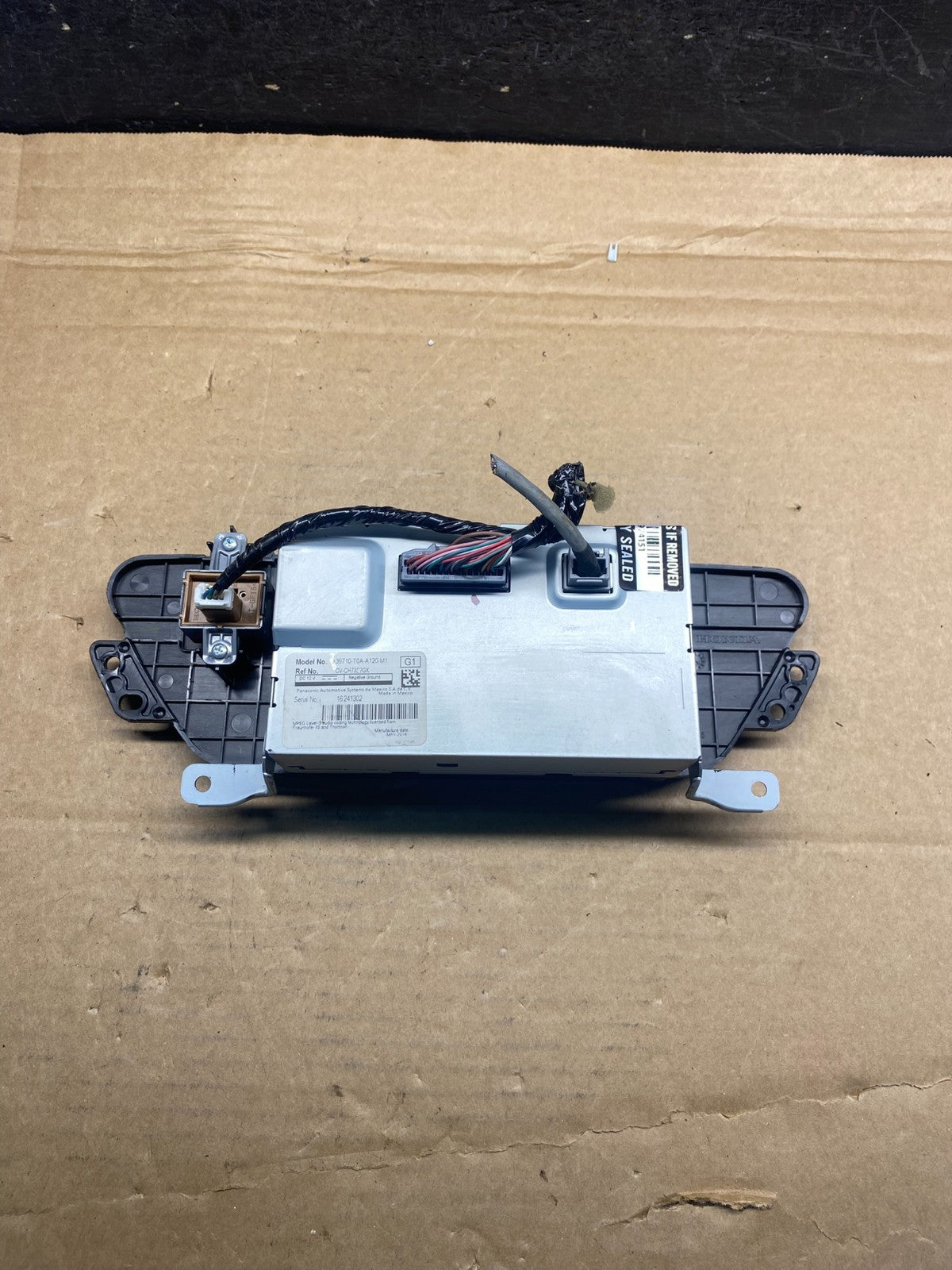 2012 to 2016 Honda Crv CR-V Information Radio Screen Display Radio AH4816 DG5