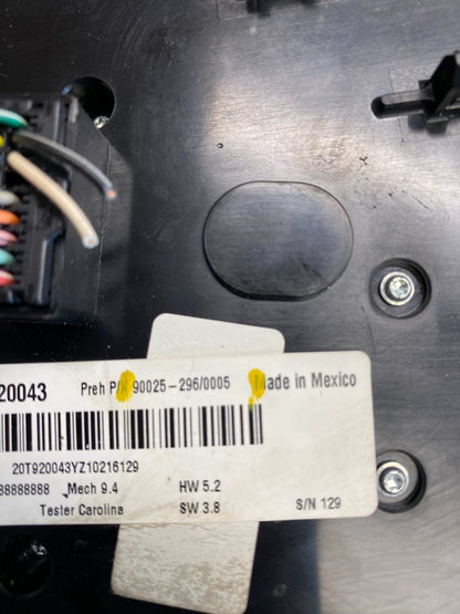 2010-2011 Chevrolet Equinox Radio Face Climate Control Panel Bezel AC9622 DG5