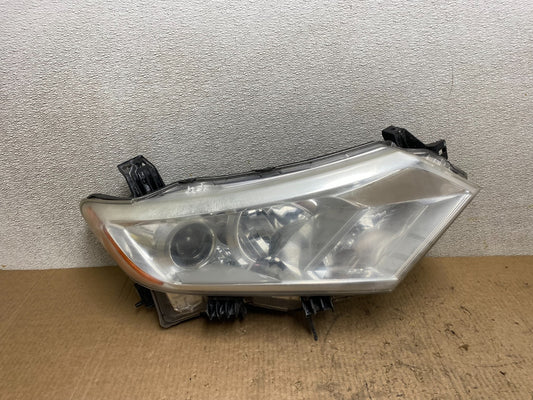 2012 to 2017 Nissan Quest Right Passenger RH Headlight Halogen W7712 DW0