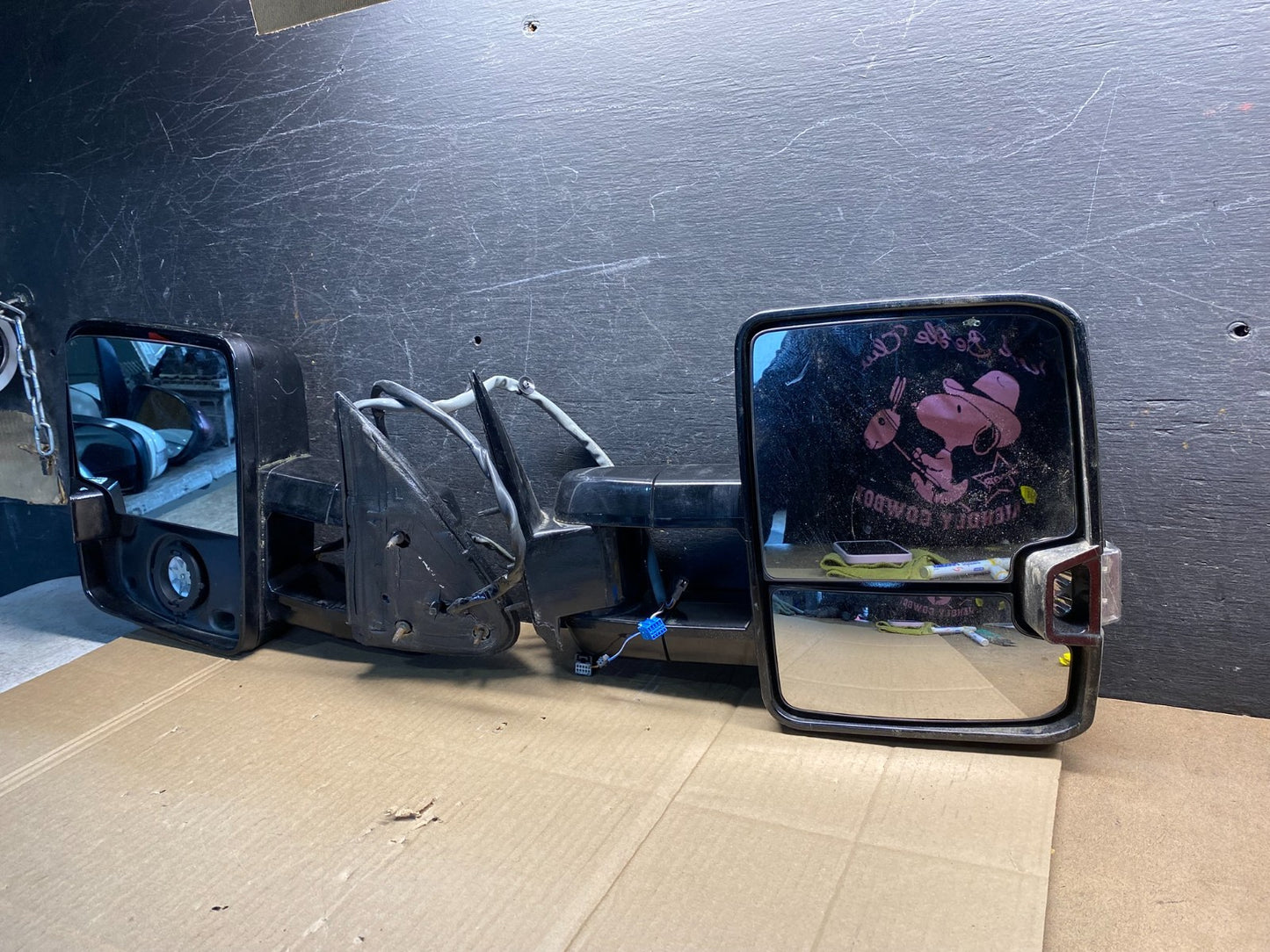 1999 - 2006 Chevrolet Silverado Sierra 2500 Left+Right Set Door Mirror ab0524 DG11