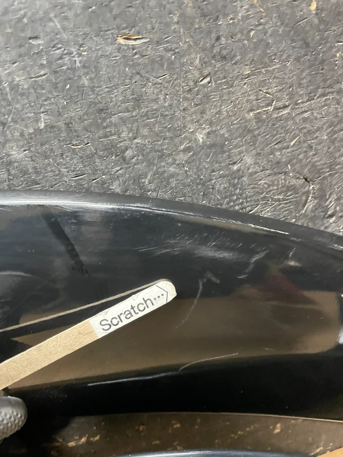2016-2022 Chevrolet Spark Hatchback Tail Gate Upper Wing Spoiler AA24288