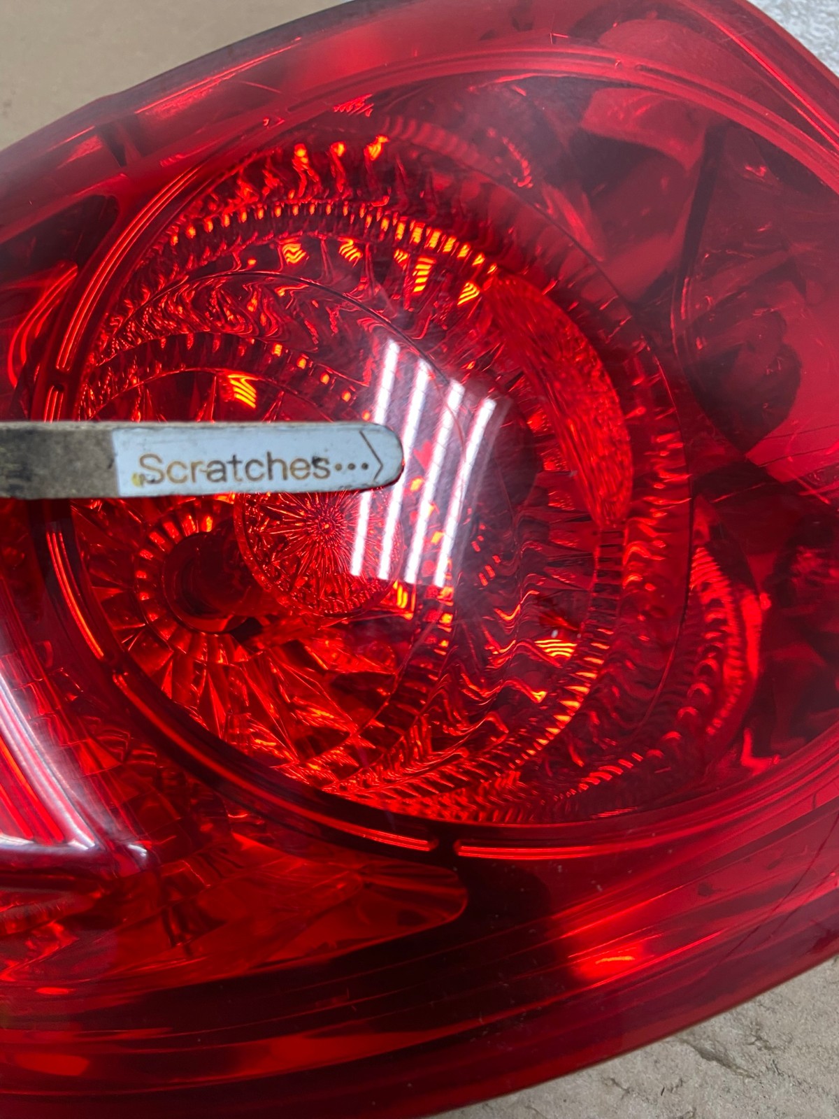 2007 - 2009 Hyundai Santa Fe Left Driver LH Side Tail Light AI1107 LK3