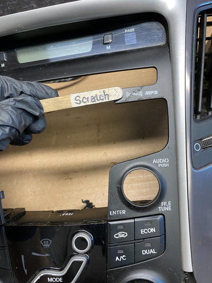 2011 - 2014 Hyundai Sonata Center Radio Climate Control Air Vent Bezel ag5243 DG4