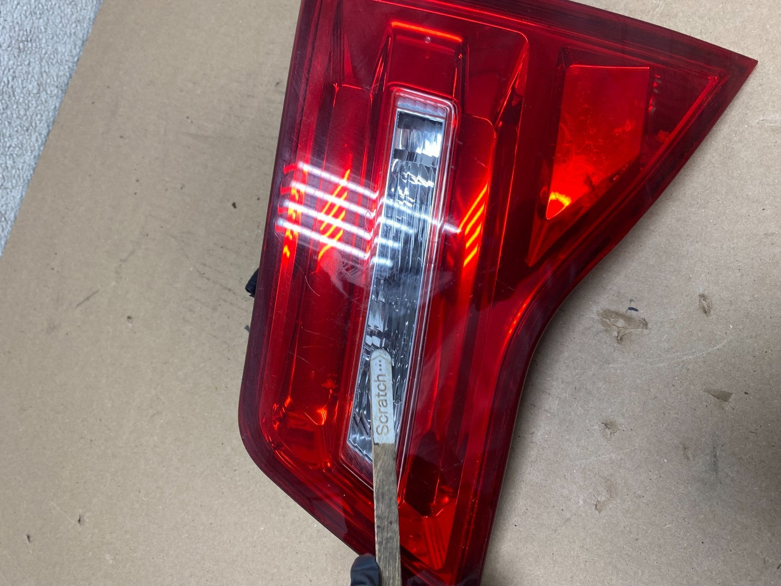 2007 2008 2009 Acura Mdx Right Passenger Rh Side Inner Tail Light Oem R8086 DW3