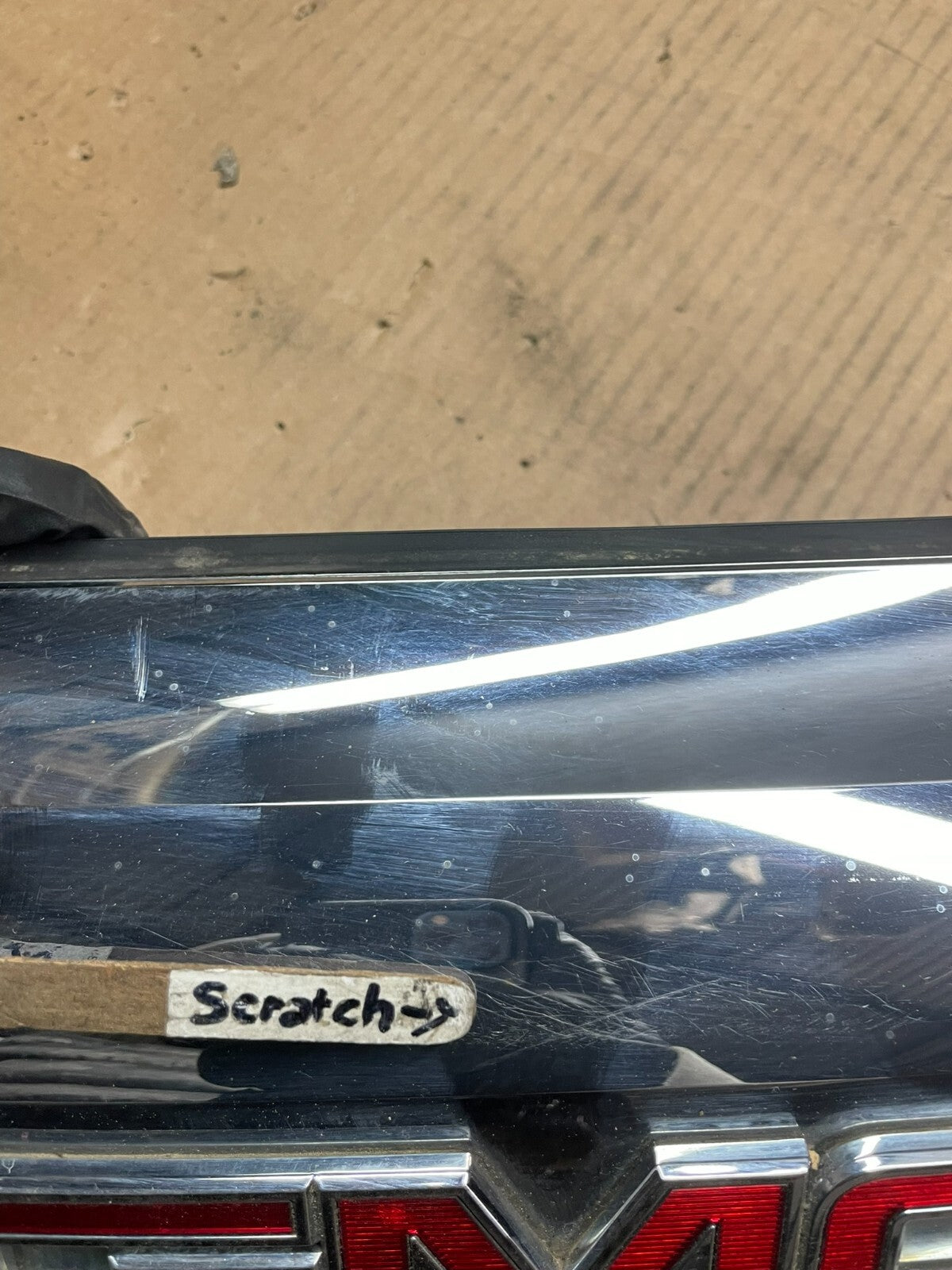 2010-2015 Gmc Terrain Lift Gate Handle Trim Back Up Camera 20881057 L9231 DG4