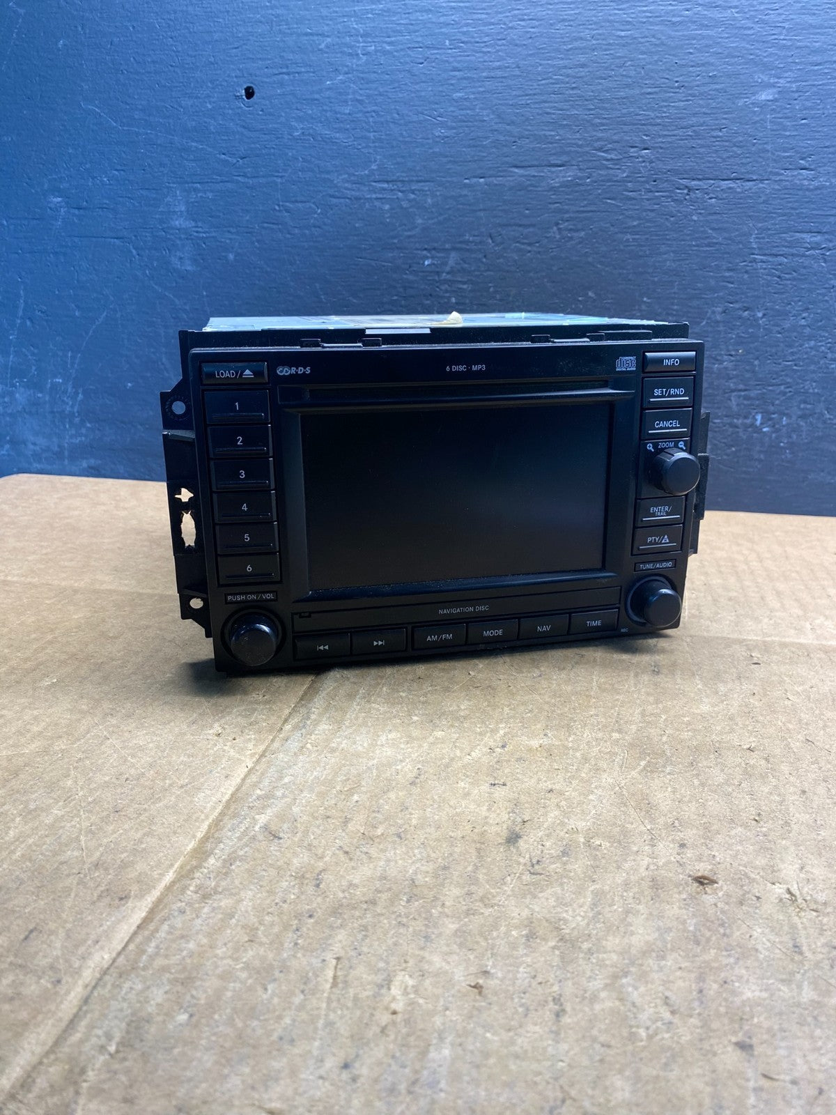 2005 2007 Jeep Dodge Chrysler Screen Display CD Player Satellite Radio AD3632 DG0