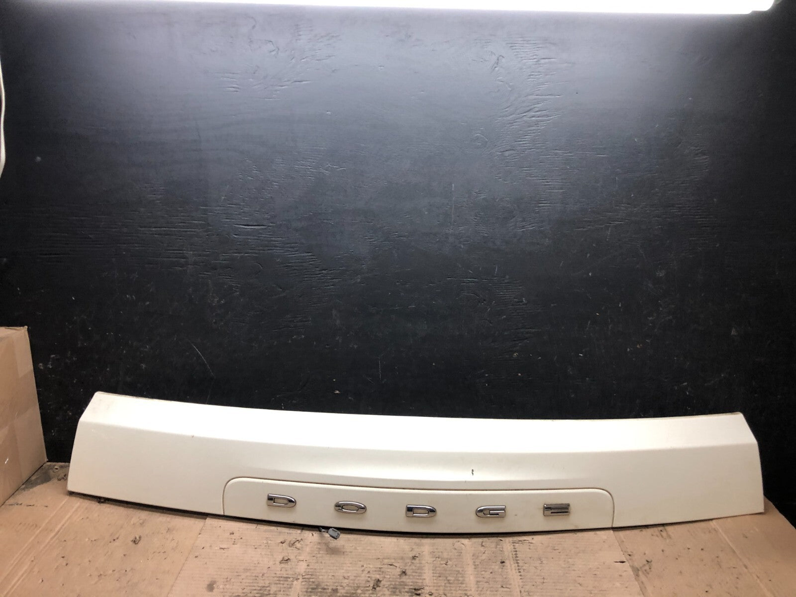 2011-2018 Dodge Grand Caravan Black Rear Tail Gate Trim Molding Panel OEM H43150