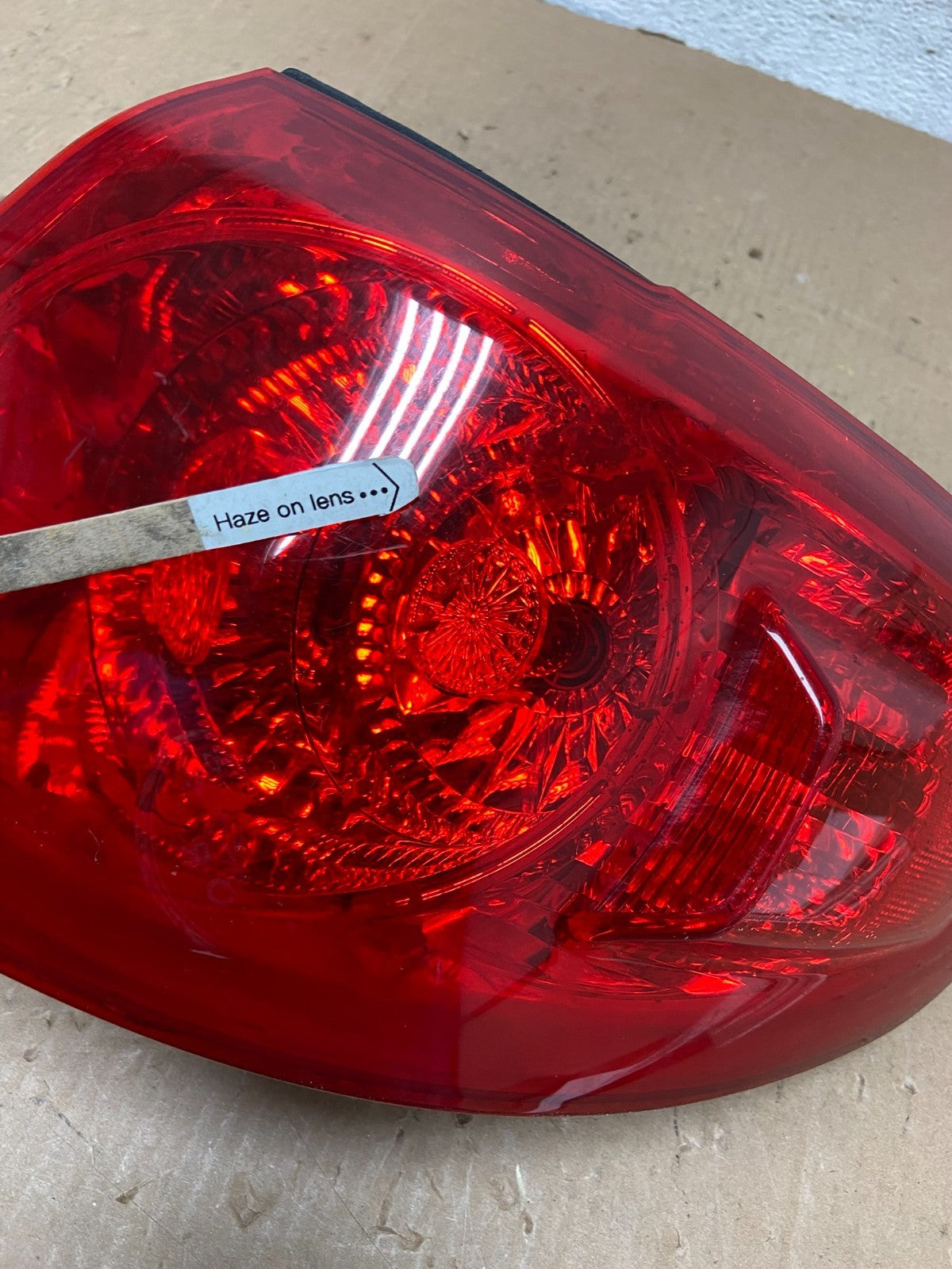 2007 2008 2009 Hyundai Santa Fe Right Passenger Rh Tail Light AD8241 DW4