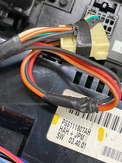 2008-2010 Dodge Grand Caravan A/C Climate Control Unit Bezel Trim V7369 DG6