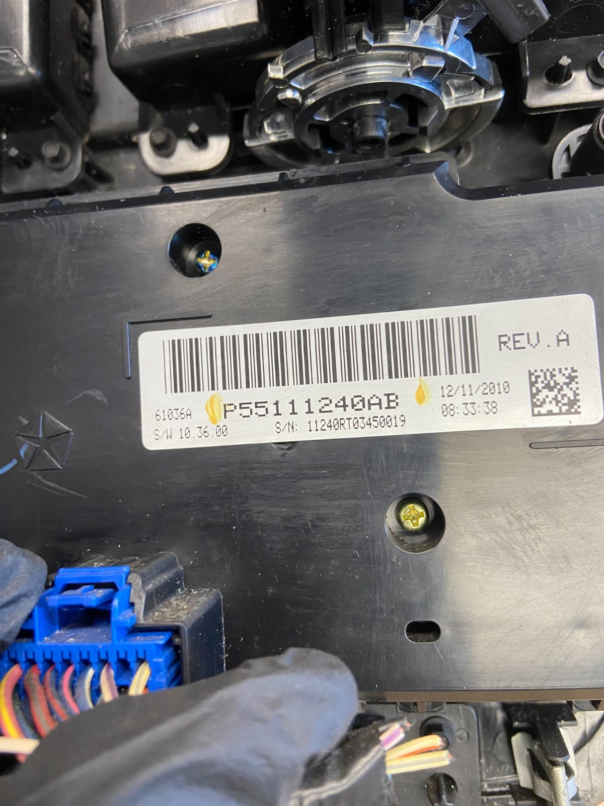 2011-2016 Dodge Grand Caravan Temperature Climate Control AC Heater AH1500 DG5