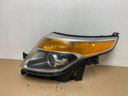 2011 to 2015 Ford Explorer Left Driver LH Halogen Headlight AE6128 DW0