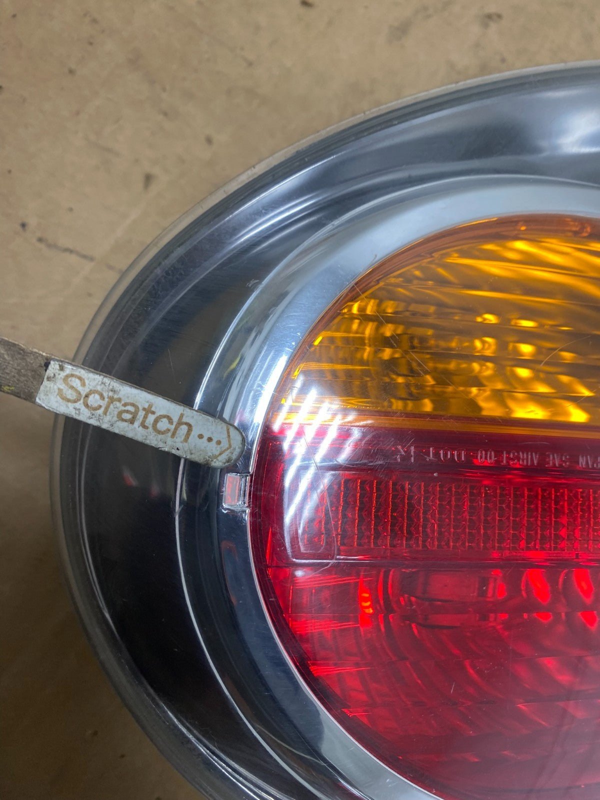 2002 2003 Nissan Maxima Right Passenger RH Side Tail Light X5091 DW5