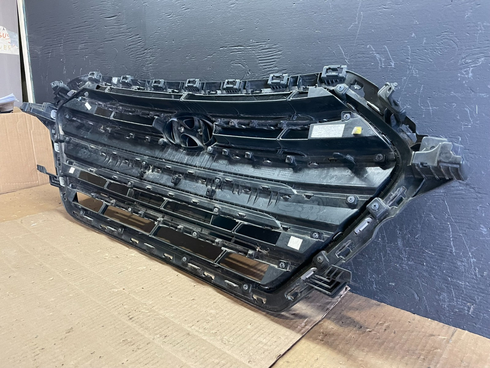 2017 2018 Hyundai Elantra Front Upper Grille Grill Oem AB7689 MS4