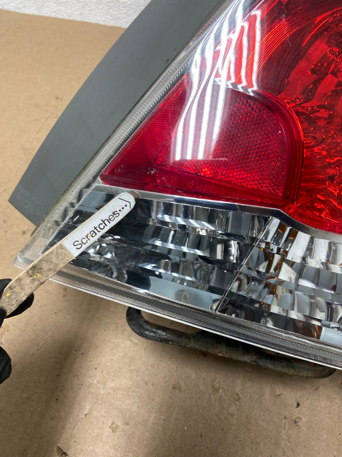2008 to 2012 Honda Accord Sedan Tail light Right Passenger RH Side AD6512 DW3